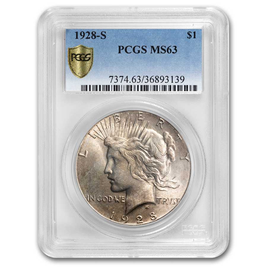 1928 S Peace Dollar Value - APMEX